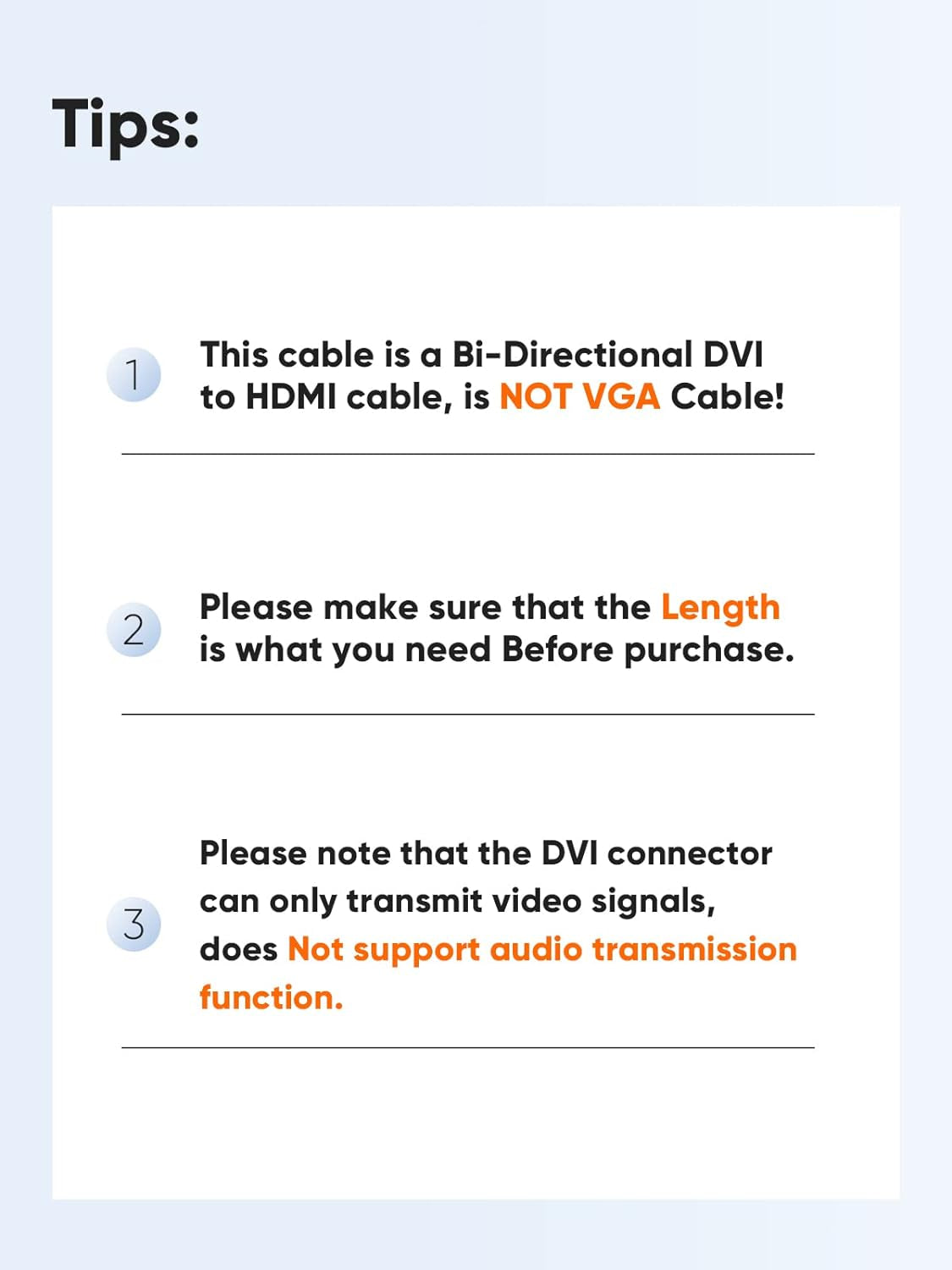 DVI to HDMI Cable,  5Ft 4K HDMI to DVI-D Bi Directional Adapter, HDMI to DVI-D 24+1, Support 1080P HD for Raspberry Pi, Roku, Xbox One, PS5, Graphics Card, Blue-Ray, Switch