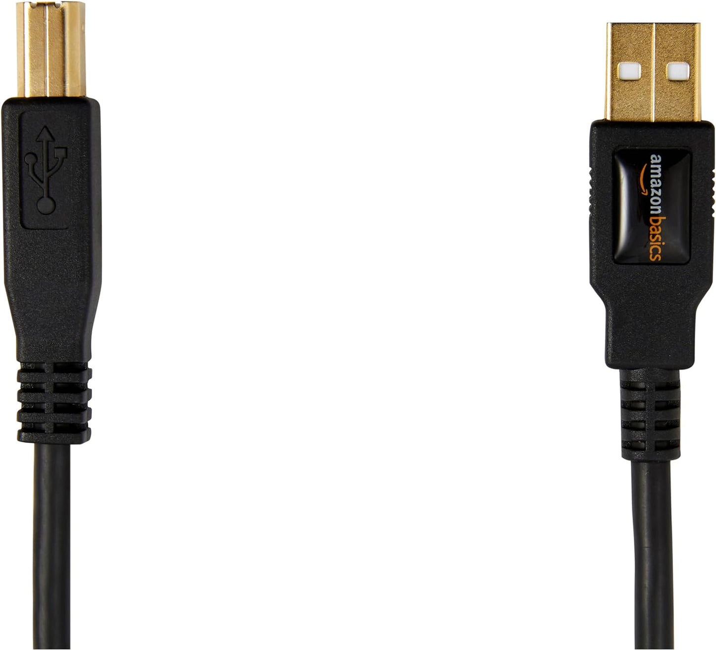 USB 2.0 Printer Cable - A-Male to B-Male Cord - 6 Feet (1.8 Meters), Black