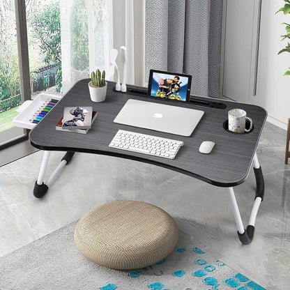 HBN Laptop Desk, Laptop Bed Stand Foldable, Laptop Table Folding Breakfast Tray