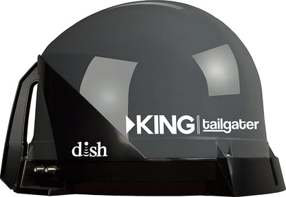 VQ4550 Tailgater Bundle - Portable Satellite TV Antenna and DISH Wally HD Receiver